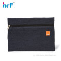 2013 Large Plain Denim Pencil Case for Teenagers